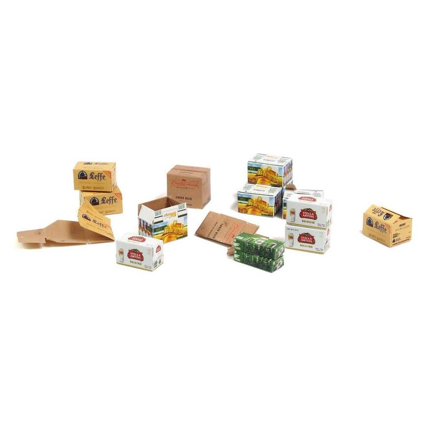 Matho Models Cardboard Boxes - beer (35064)