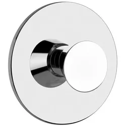 Gessi CONO Fertigmontageset Einhebelmischer, ohne Umstellung, für Wanne/Dusche geeignet, ein Ausgang, 45061031, Farbe: Chrom
