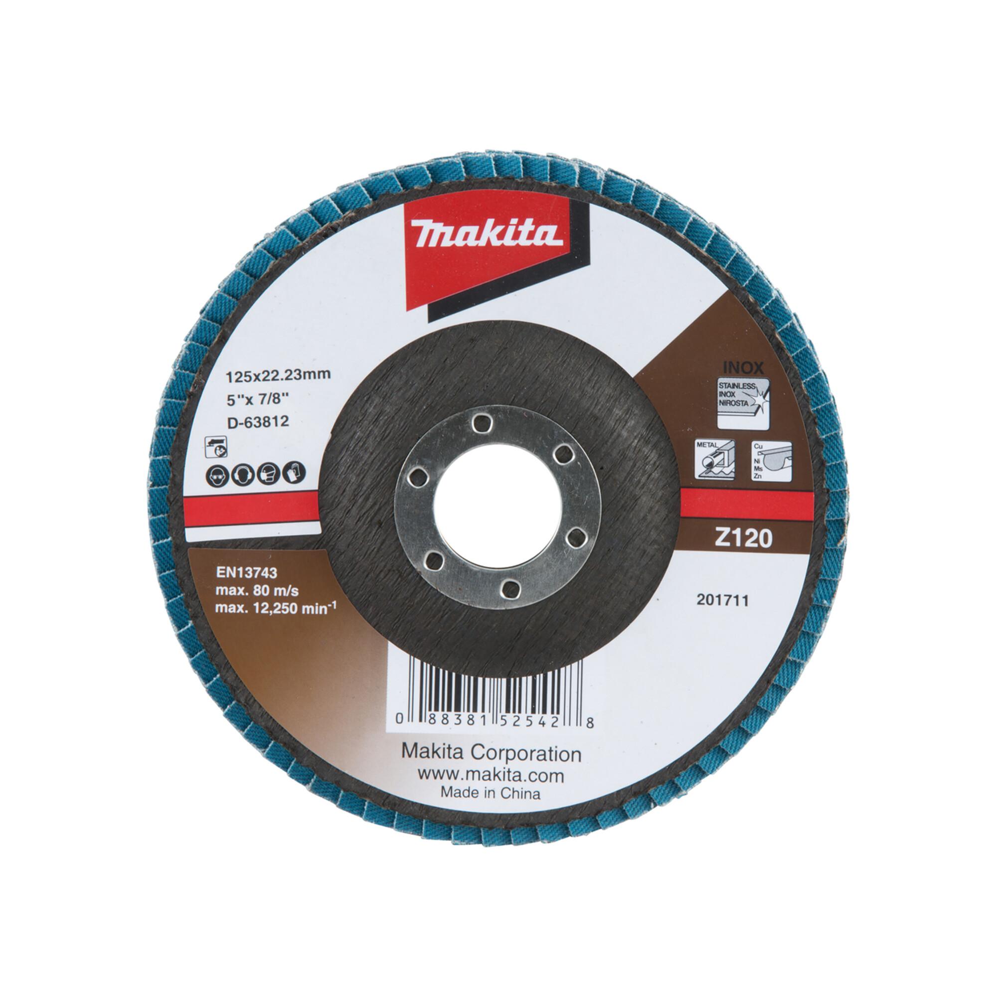 Makita Fächerschleifscheibe 125mm Z120 (D-63812)