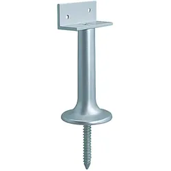 Deni, Möbelausstattung, Trennwandstütze Breite 60 mm Höhe 150 mm Aluminium F1 / naturfarbig (1 Stk.)