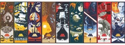 York Wallcoverings Star Wars: Celebrating the Saga Green Border