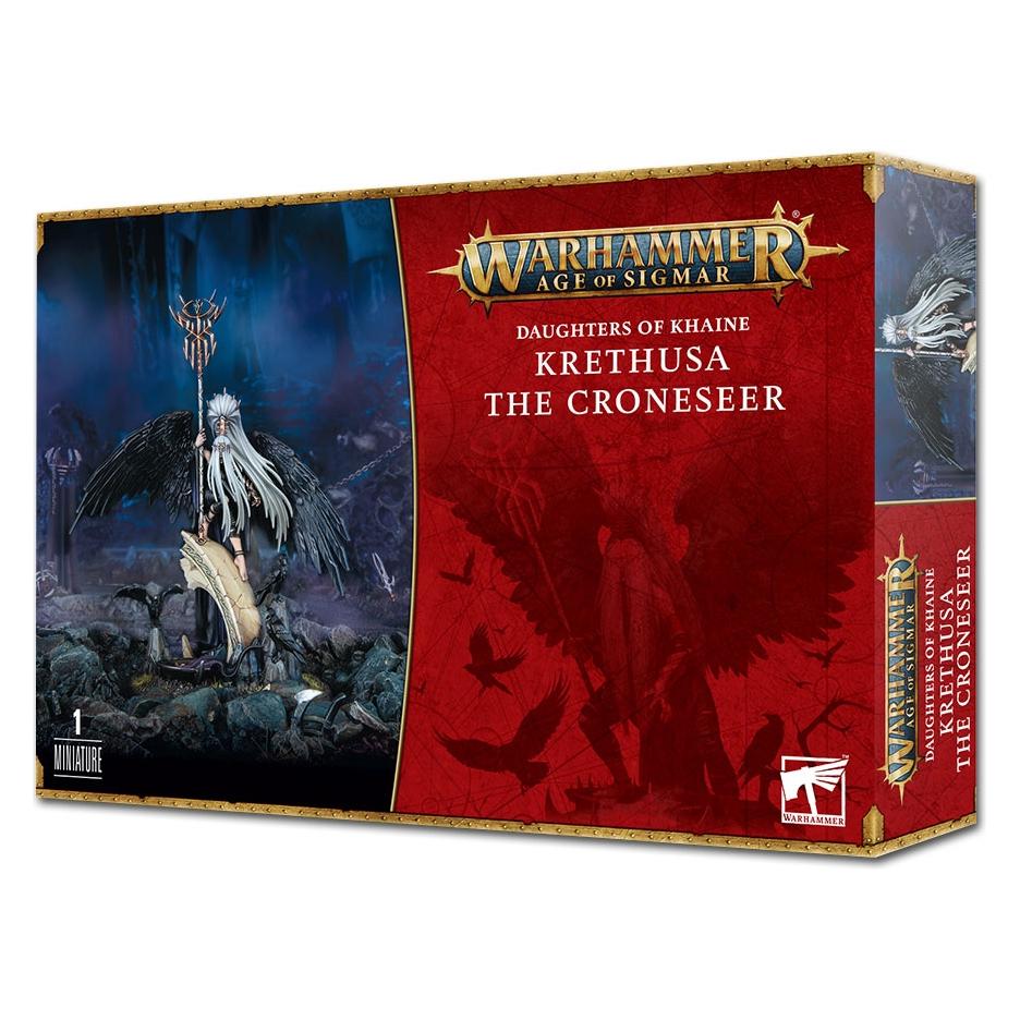 Games Workshop Warhammer AoS - Daughters of Khaine Krethusa the Croneseer (Kunststoff) (85-24)