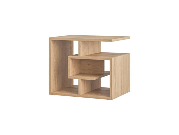 Livetastic Couchtisch, Eichefarben, Holzwerkstoff, rechteckig, 40x45x54 cm, Wohnzimmer, Wohnzimmertische, Couchtische, Couchtische eckig