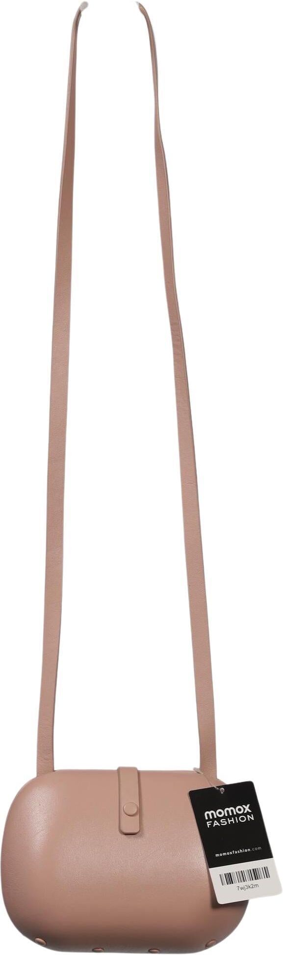 COS Damen Handtasche klein Leder, Pink, Leder - Second Hand