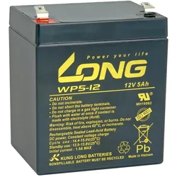 Avacom LONG 5AH LEAD-ACID BATTERY F2 (WP5-12B F2), USV Zubehör