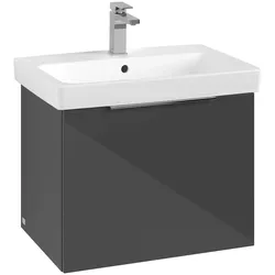 Villeroy & Boch Waschbeckenunterschrank Architectura, Grey, 600x470x420 mm, mit SoftClosing, Wandmontage