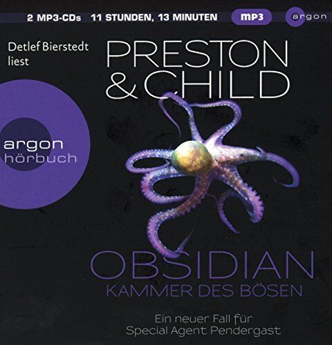 Douglas Preston - Obsidian – Kammer des Bösen: Ein neuer Fall für Special Agent Pendergast - Preis vom 12.10.2026 11:37:12 h
