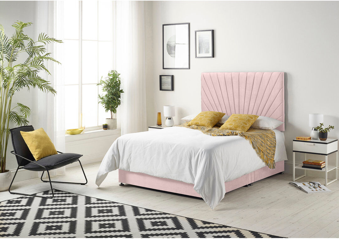 Fairmont Park Scotland Divan Bed Base Pink Single (3')