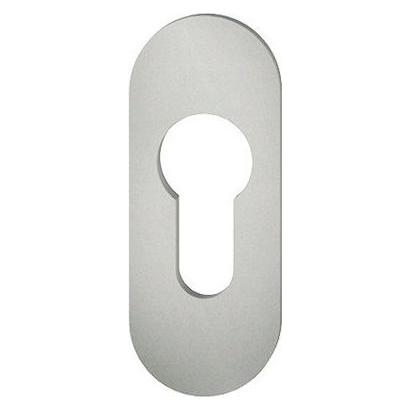 Magni FSB PT-Schlüsselrosette,PZ, 0171729,oval,Alu+9016weiss (Türgriff) (228615)