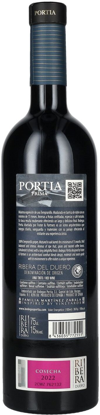 Bodegas Portia Portia Prima La Encina Ribera del Duero 2022 15% Vol. 0,75l
