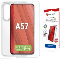 DISPLEX Panzerglas + Schutzhülle für Samsung A57