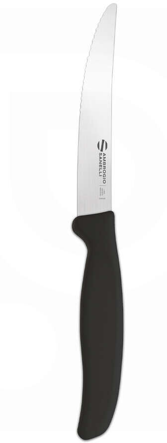 Ambrogio Sanelli Coltello Bistecca Inox 12 cm – Confezione da 6 pezzi