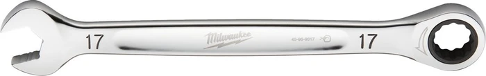 Milwaukee milw Maxbite Ratschen-Ringmaulschlüssel 17 mm 4932471510, Multicolor (17 mm) (4932471510)
