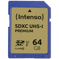Intenso Premium UHS-I Speicherkarte 64 GB
