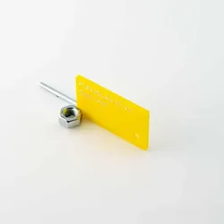 Plexiglas®-Platte, 3 mm, GS, opak - Farbton: gelb - Anzahl: 1 Platte