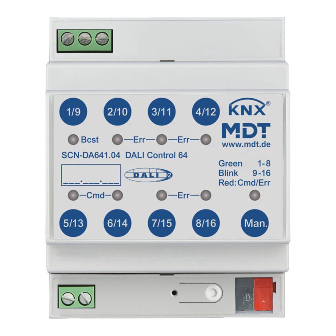 MDT technologies DALI Control 64 Gateway 4TE, REG SCN-DA641.04)