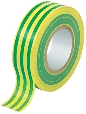 Faeg Nastro Isolante Giallo/verde In Pvc Autoestinguente 0.13x19mm Da 25m  - Fg27191