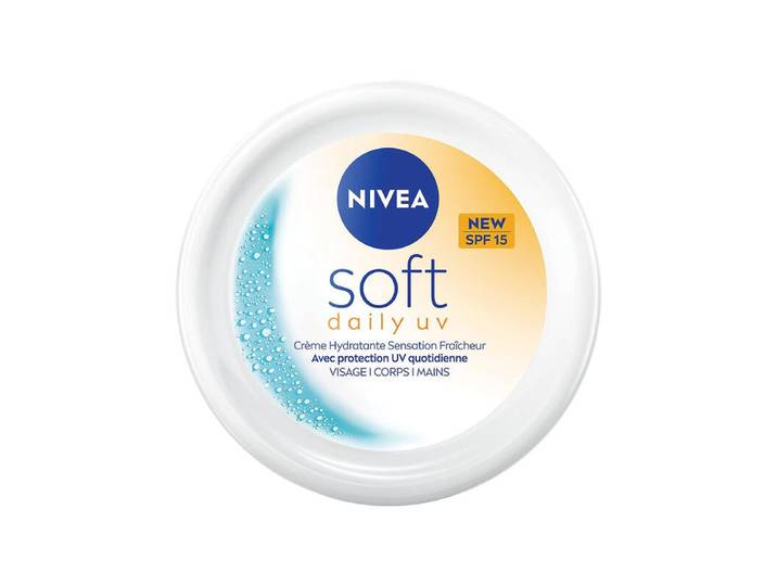 NIVEA Soft Crème Hydratante SPF 15 Pot 200 ml