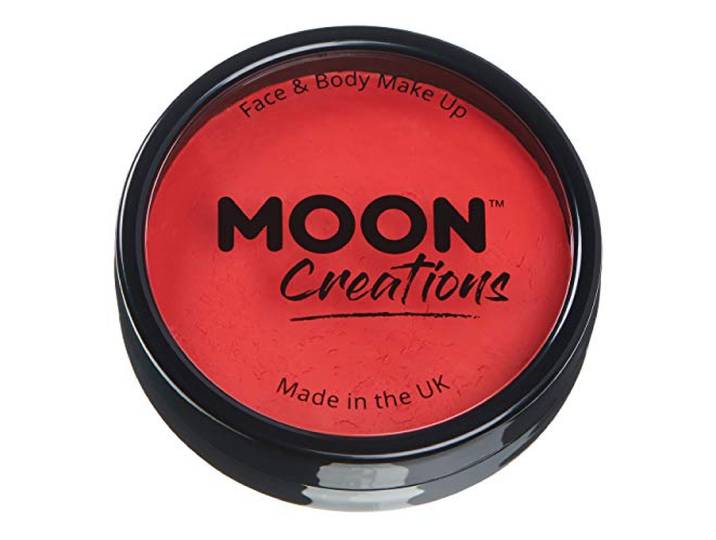 Moon Creations - Professionele watergeactiveerde gezichtsverf - Helder rood
