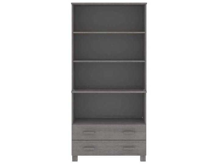 Buffet HAMAR Bois massif de pin Gris clair - Grand espace &10122