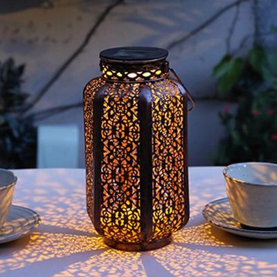 Uplift Picks Retro Solar Hanging Lantern For Outdoor Garden Decor warm White
