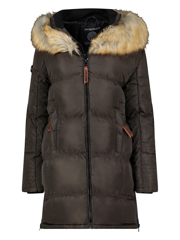 Geographical Norway Parka in Braun - M