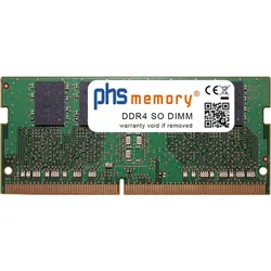 PHS-memory 8GB RAM Speicher für Asus TUF Gaming FX705DT-AU558 DDR4 SO DIMM 2666MHz PC4-2666V-S (Asus TUF Gaming FX705DT-AU558, 1 x 8GB), RAM Modellspezifisch