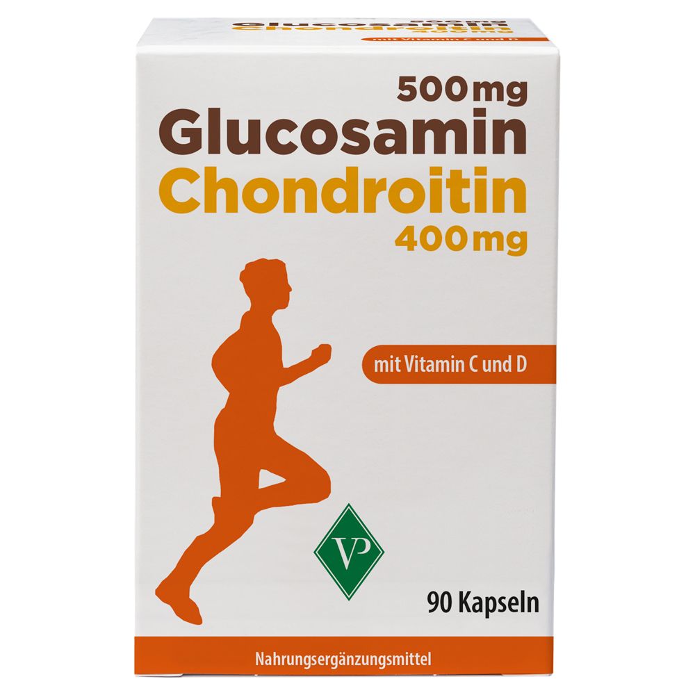 Glucosamin 500 mg+Chondroitin 400 mg Kapseln 90 St