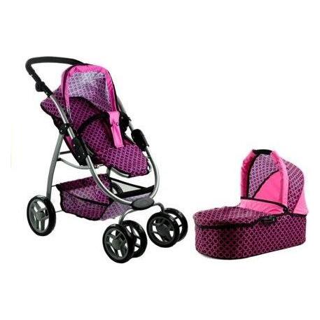 Lean Toys Alice-Puppenkinderwagen. Kinderwagen, Gondel 2in1 (46258767)