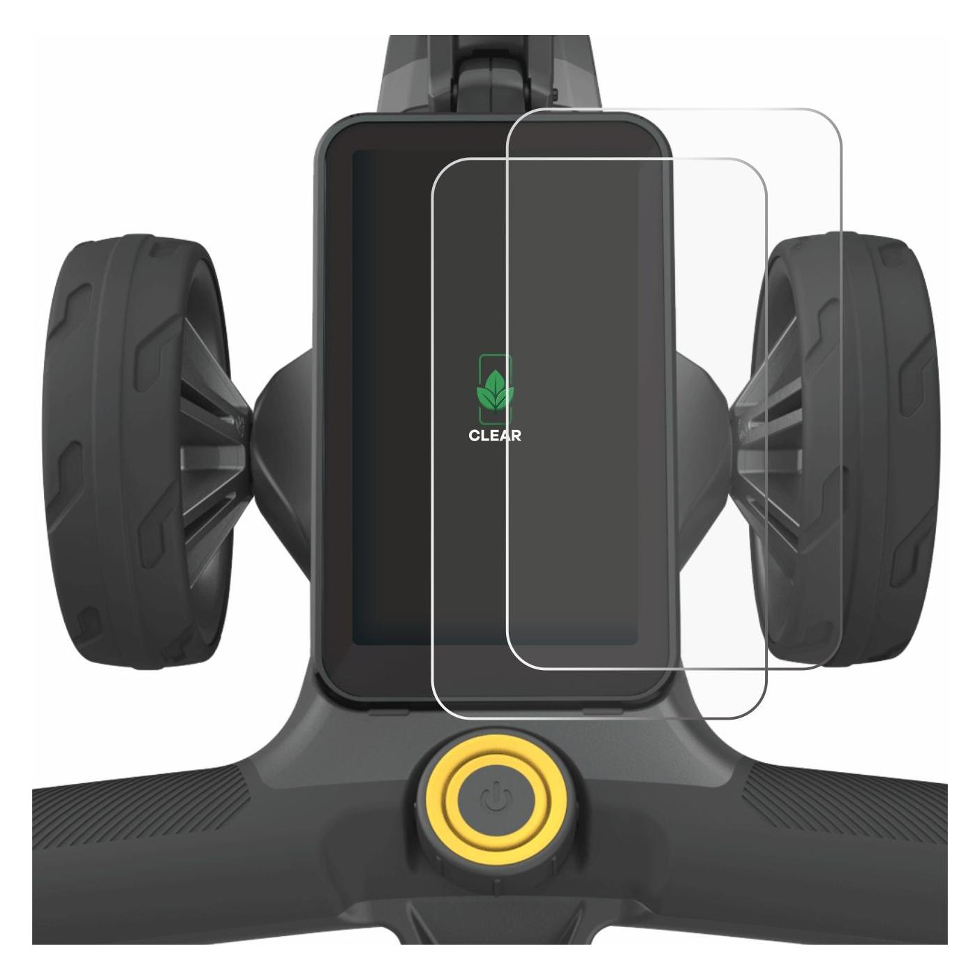 ScreenLeaf Schutzfolie für PowaKaddy CT12 GPS Displayschutz Display Schutz Folie Klar Transparent (6159896)