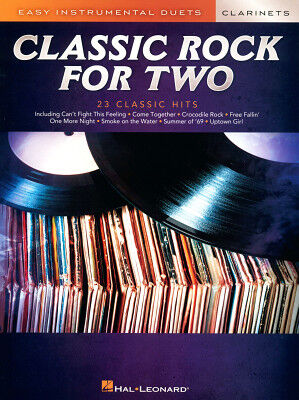 Hal Leonard Classic Rock Two Clarinets