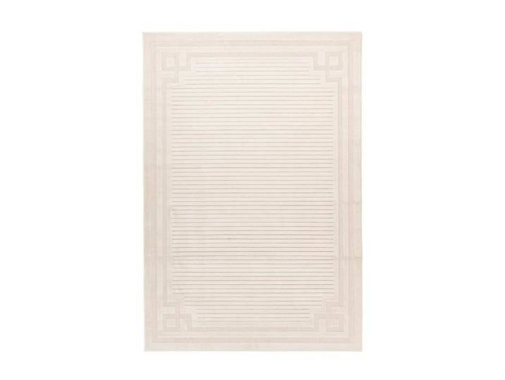 NOVATREND - Tapis de salon moderne et design OLYMPE - Blanc cassé - 160x230 cm