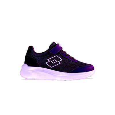 Sneaker LOTTO, Mädchen, Gr. 27, lila, lavender, Mesh, Synthetik, Schuhe Sneaker, reflektierendes Obermaterial