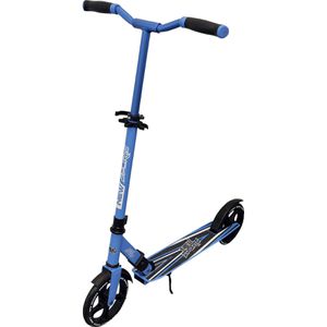New Scooter Sports 200, Aluminium, blau, ab 5 Jahre, mit Ständer, klappbar, höhenverstellbar 85-95 cm