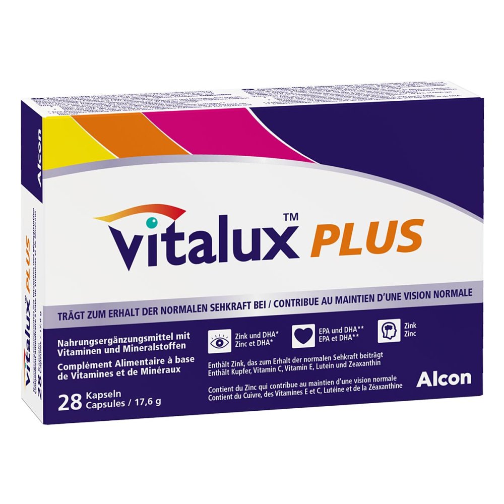 Alcon Deutschland GmbH Vitalux Plus Kapseln 18044831