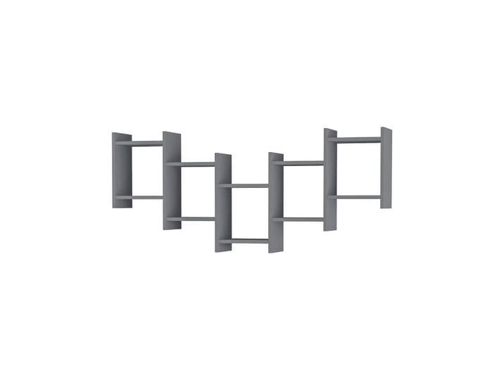 Livetastic Wandregal, Anthrazit, Holzwerkstoff, 151x64x20 cm, Wohnzimmer, Regal, Wandregal