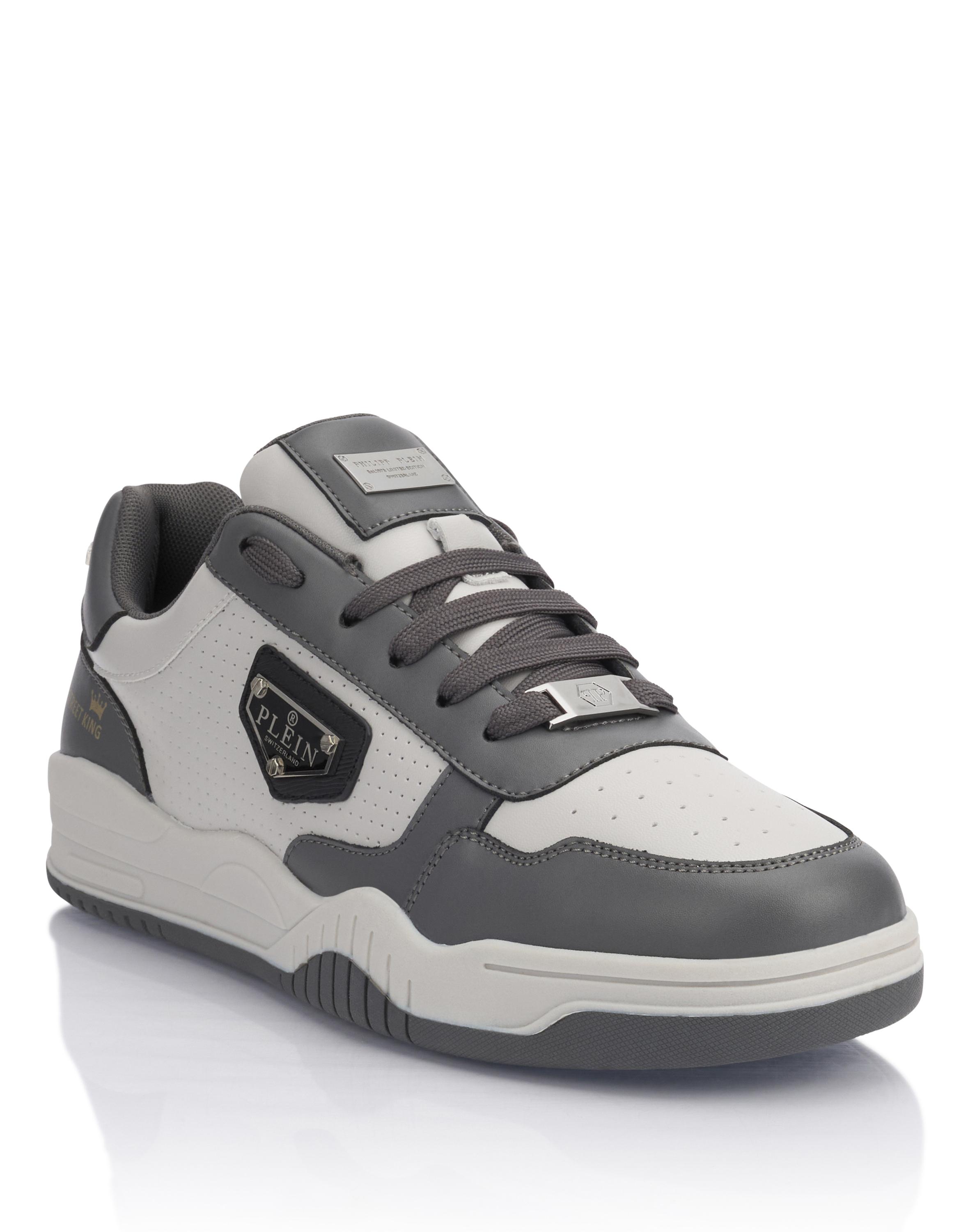 Philipp Plein Low-Top Sneakers "Street King" - Grau