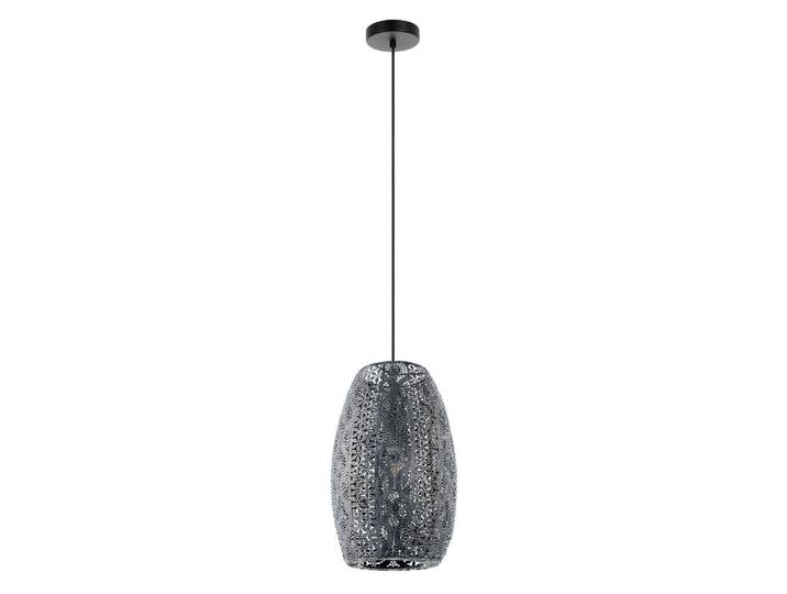 Eglo Hängeleuchte, Schwarz, Metall, bauchig, 110 cm, Lampen & Leuchten, Innenbeleuchtung, Hängelampen, Pendelleuchte