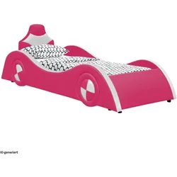 HTI-Living, Kinderbett, Kinderbett Racing für Rennfahrerinnen (90 x 200 cm)