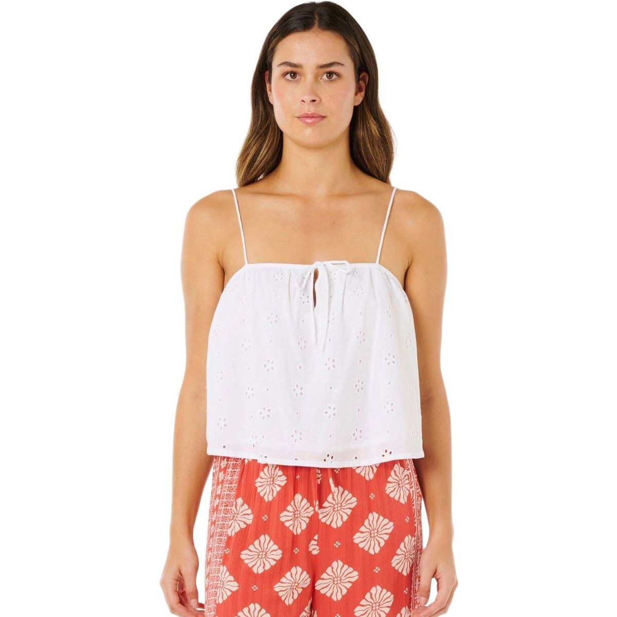 RipCurl Oasis Broderie TOP white (1000) S 06VWSH-1000-S
