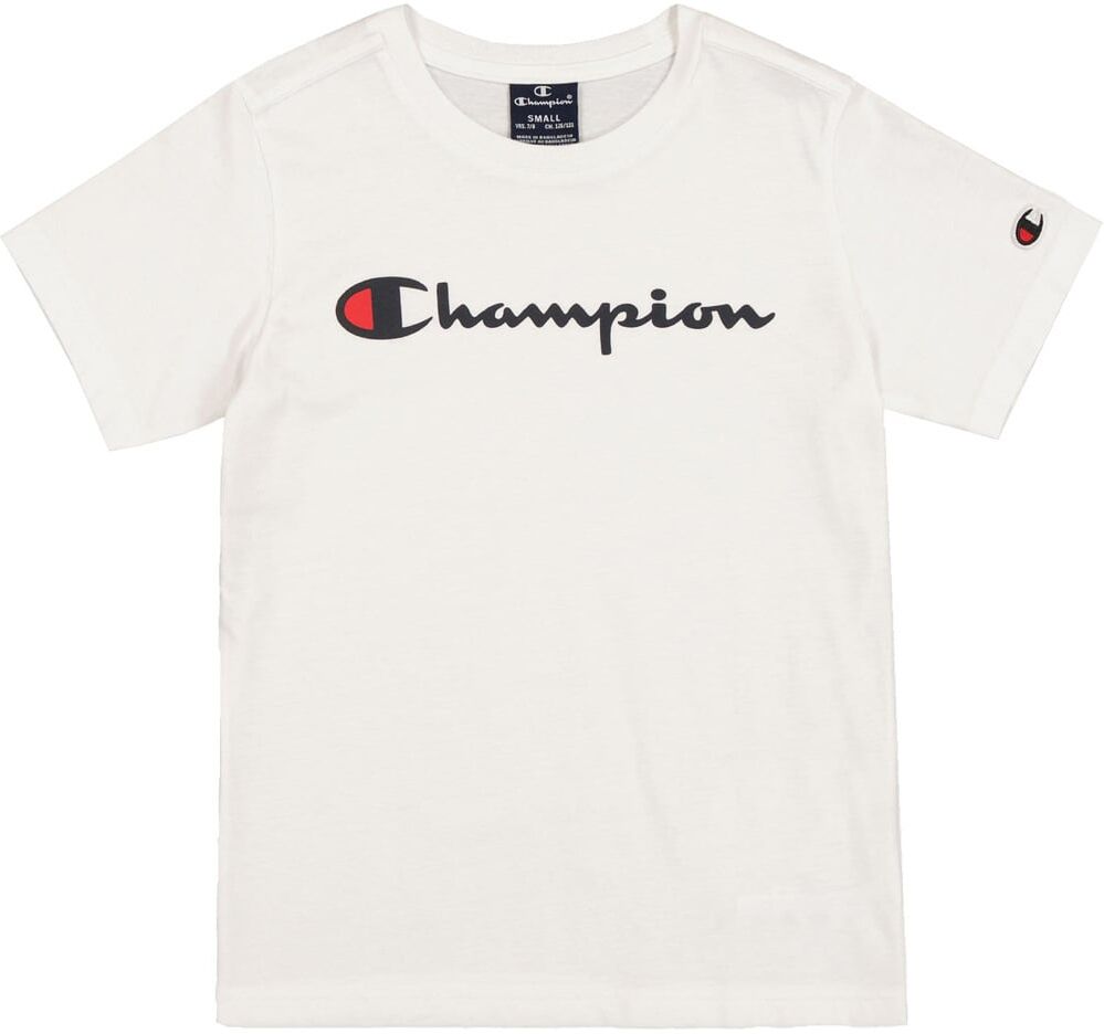 Champion crewneck t-shirt camiseta manga corta niño Blanco (M)