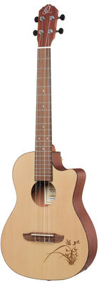 Ortega RU5CE-BA Baritone Natur matt mit Lasergravur