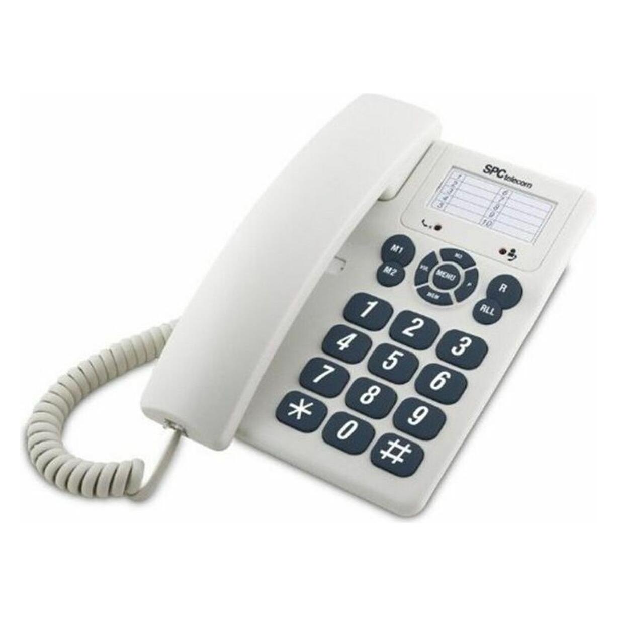 SPC Festnetztelefon Original 3602 Weiss (3602B)