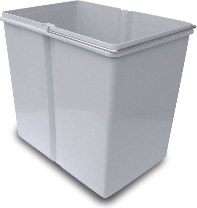 Naber reserveemmer aluminium grijs 15 liter