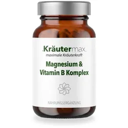 Kräutermax Magnesium mit Vitamin B Komplex Kapseln 60 St