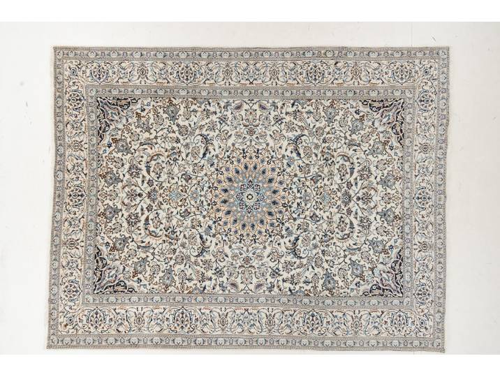 Nain Teppich 295x384 Handgeknüpft Orientteppich Perserteppich Wolle mit Seide