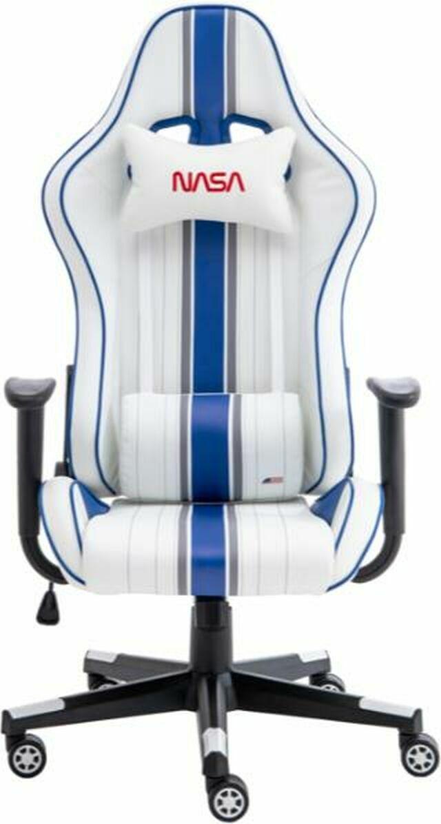 NASA AT012BIS-WB, Gaming-Sessel, 120 kg, Gepolsterter Sitz, Gepolsterte Rückenlehne, Schwarz, Schwarz