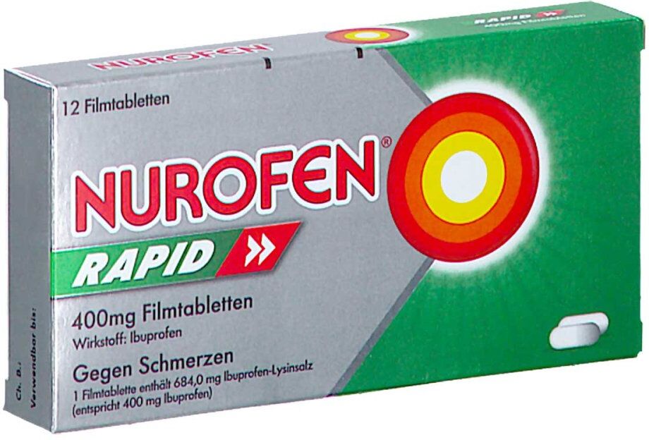 Nurofen rapid 400 mg Filmtabletten 12stk