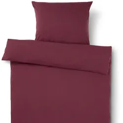 Tchibo - Jersey-Bettwäsche - bordeaux