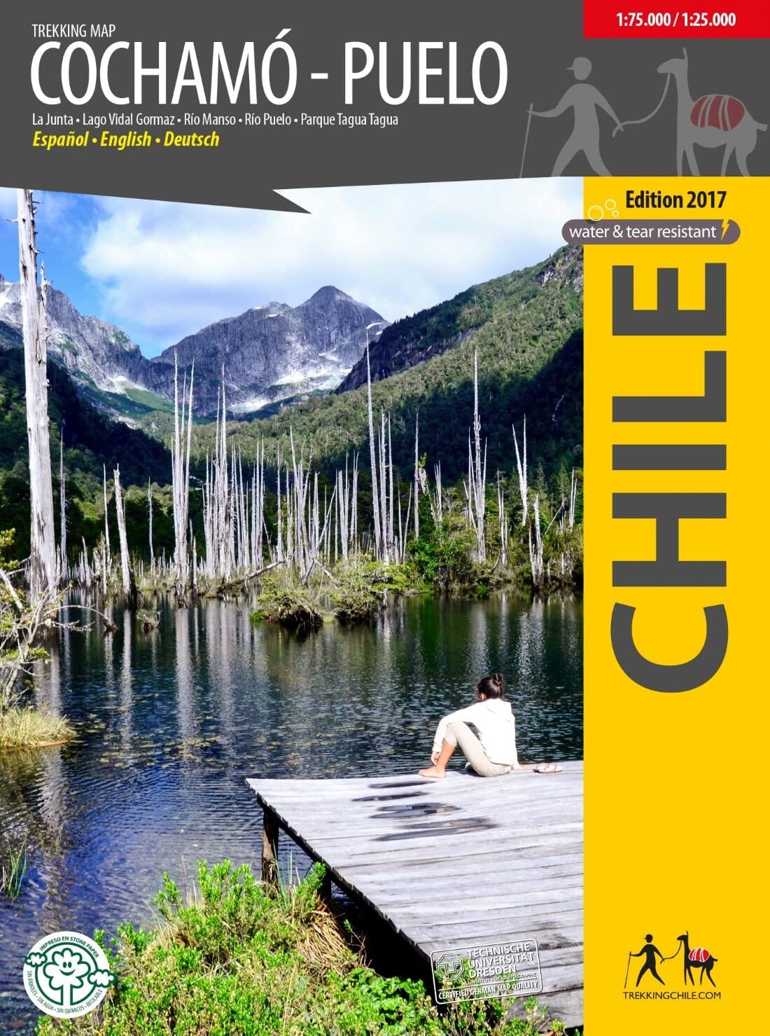 Cochamo - Puelo : Carte de voyage et de trekking   Trekking Chile